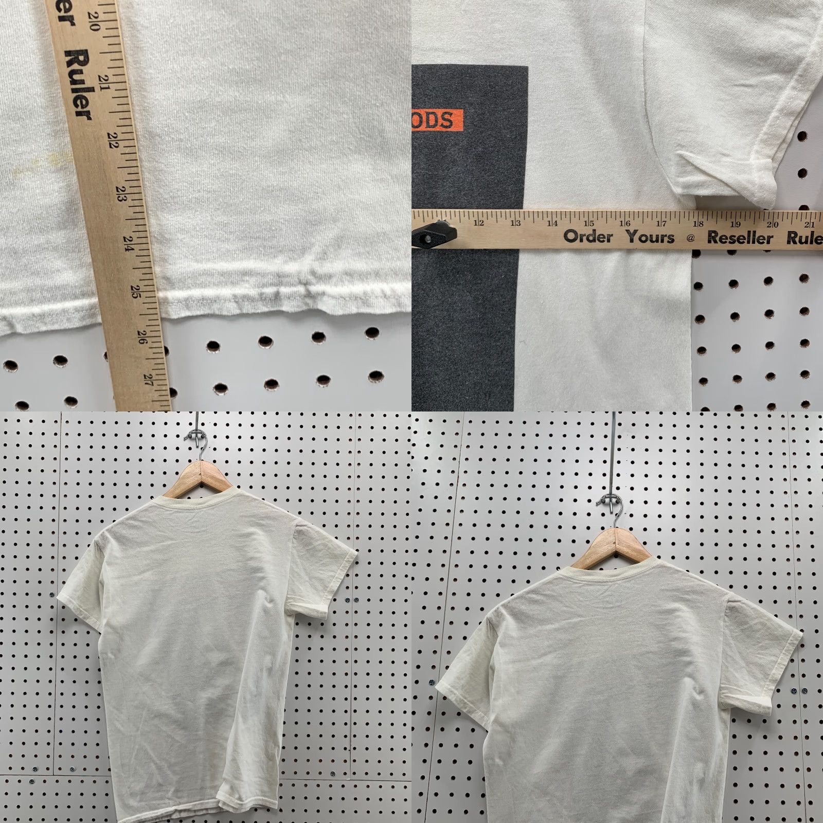 Vintage Justin Timberlake Shirt White Adult Small Short Sleeve Man Of The Woods Tour Music Graphic Print Size US 29 - 8 Thumbnail