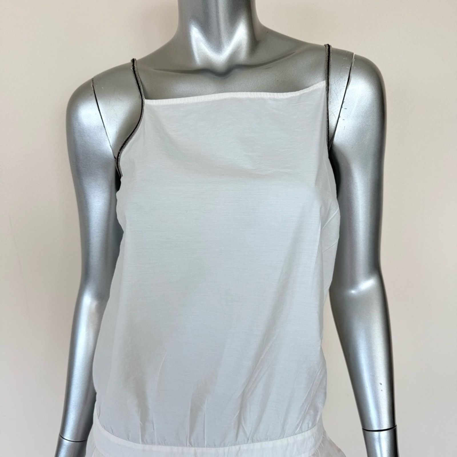 Brunello Cucinelli Brunello Cucinelli women romper size M Authentic Retail 850$ Size 28" / US 6 / IT 42 - 2 Thumbnail