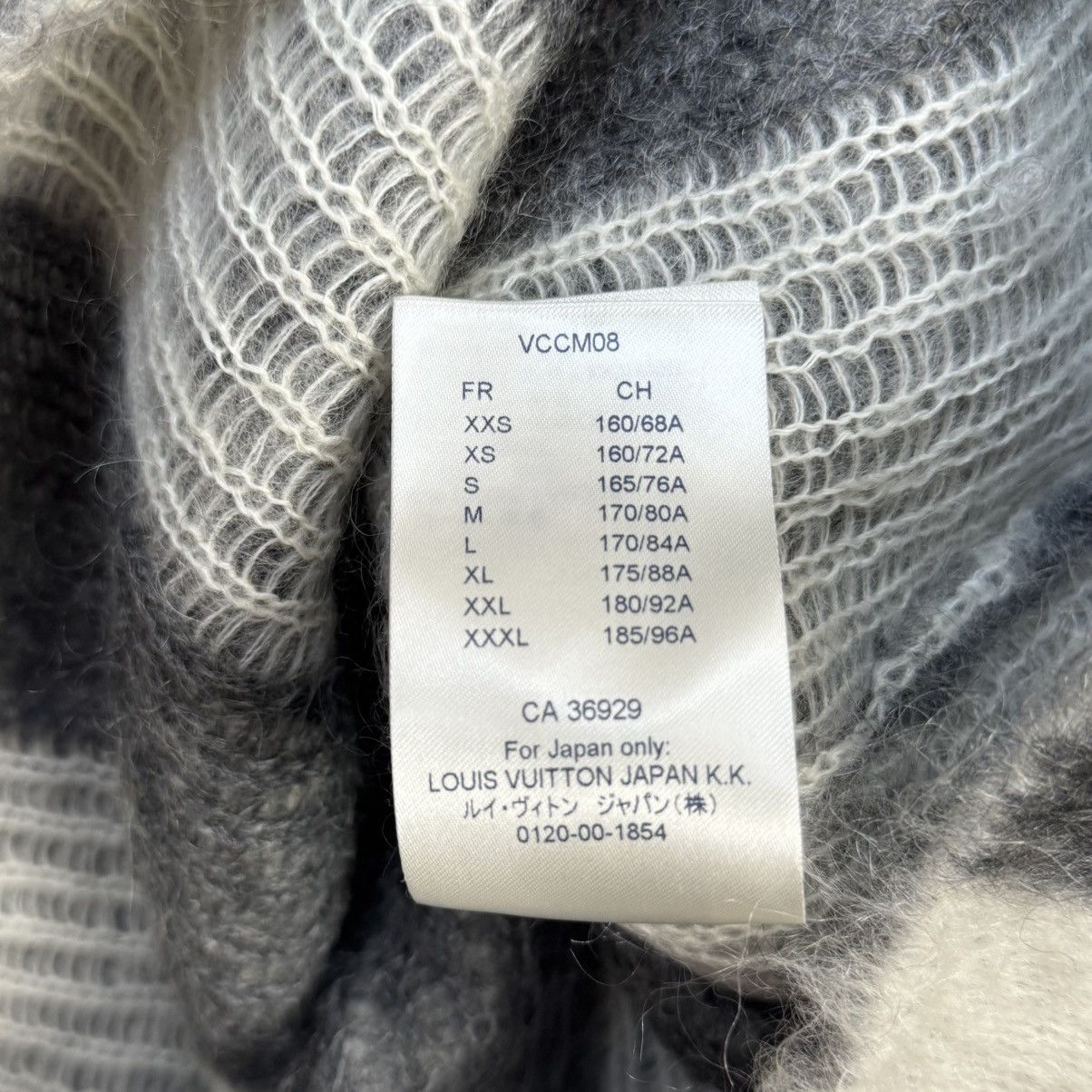 Louis Vuitton AW19 Louis Vuitton Virgil Abloh Mohair Flag Knitted Sweater Size US XS / EU 42 / 0 - 6 Thumbnail