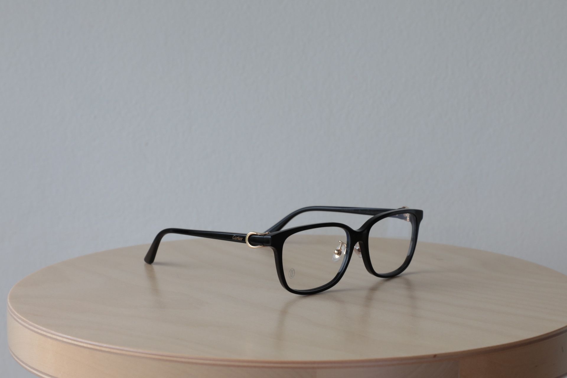 image of Cartier Eyewear Optical Eyeglasses Glasses Ct0187Oa 001 in Black, Women's