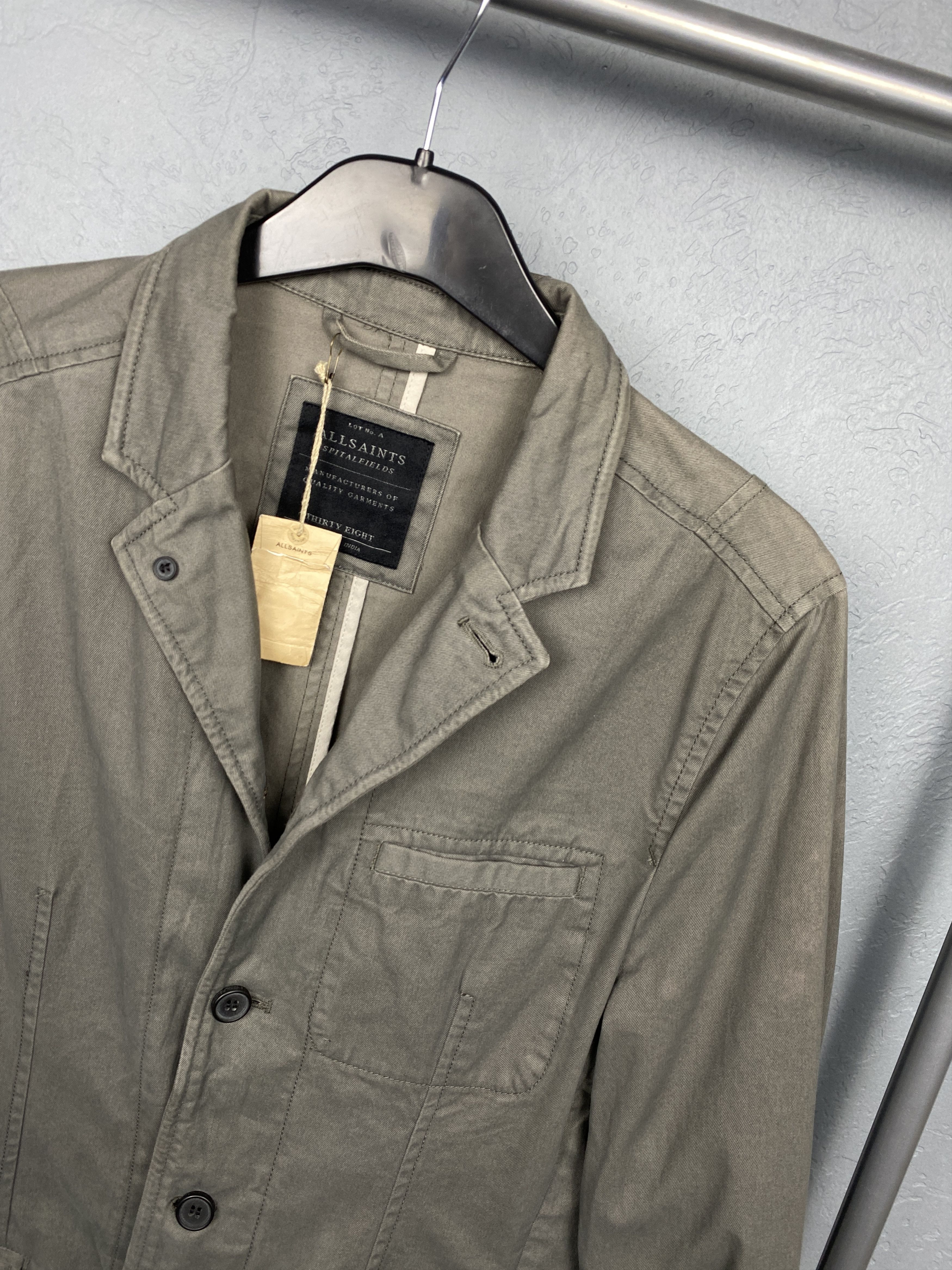 Allsaints × Vintage NEW Allsaints Vintage Mens Mitre Blazer Jacket Size US M / EU 48-50 / 2 - 2 Thumbnail