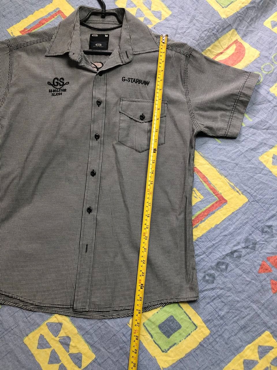 G-Star G Star Raw Vintage Mens Short Sleeve Check Shirt Size US M / EU 48-50 / 2 - 10 Thumbnail