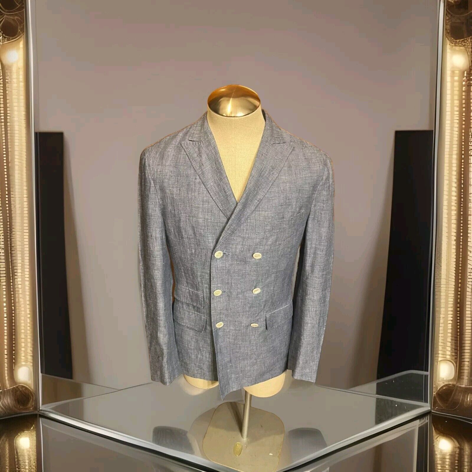 Michael Bastian Double Breasted Michael Bastian Blazer 48R 3 Buttons Size 48R - 1 Thumbnail