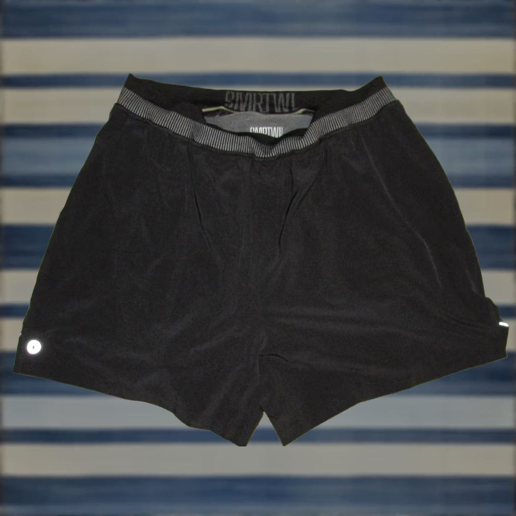 Smartwool SMARTWOOL Black Lined 6" Shorts XXL Mens Athletic Regular XS? Size US 39 - 1 Thumbnail