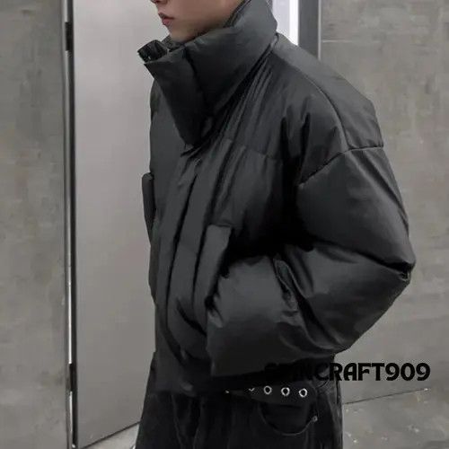 Other Black Long Neck Puffer Jacket Size US M / EU 48-50 / 2 - 3 Thumbnail