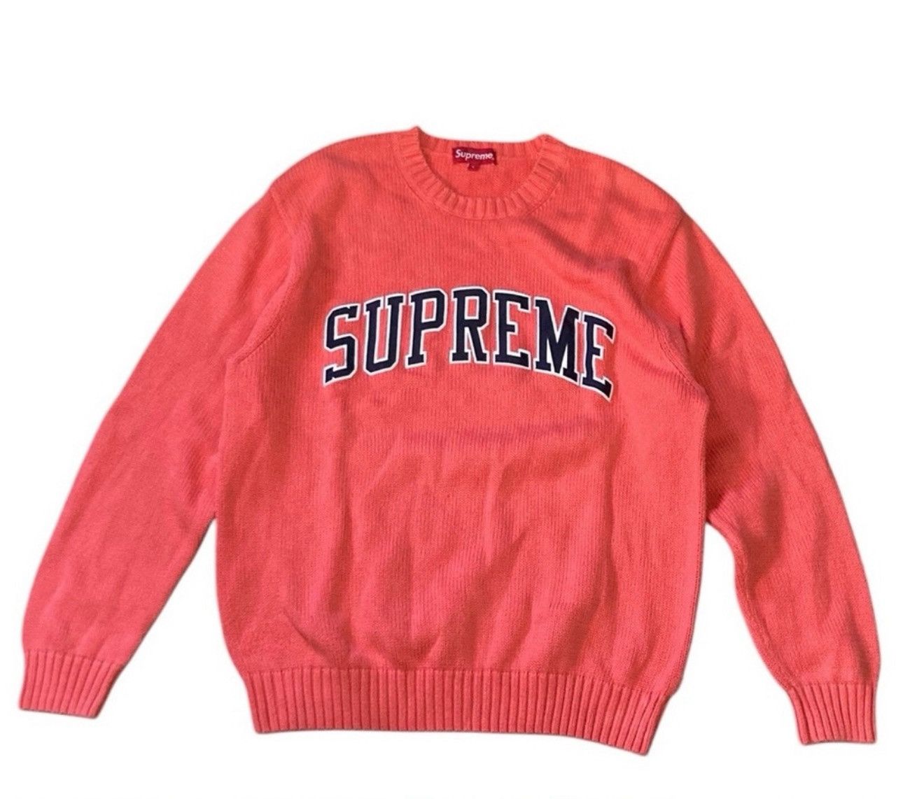 Supreme Supreme Orange Sweater Large Size US L / EU 52-54 / 3 - 1 Thumbnail