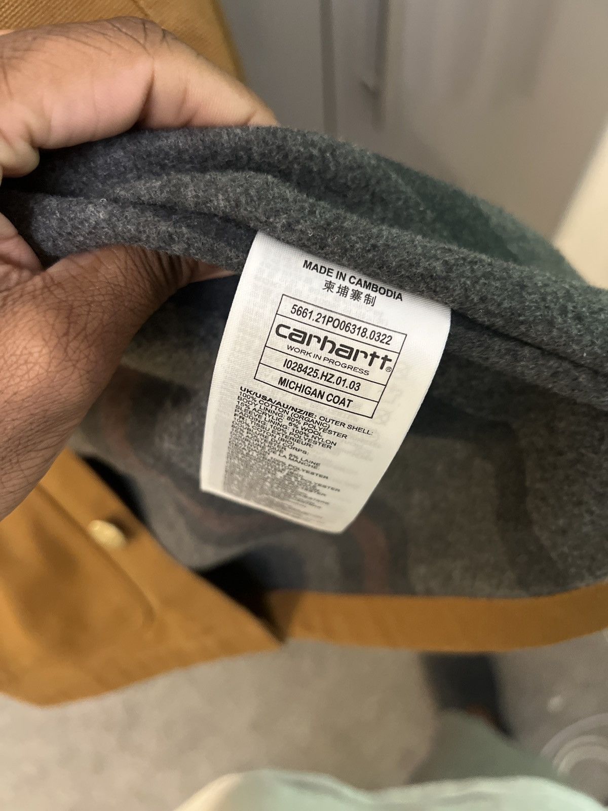 Carhartt Carhartt WIP Men's Michigan Jacket Hamilton Brown Size US XS / EU 42 / 0 - 6 Thumbnail
