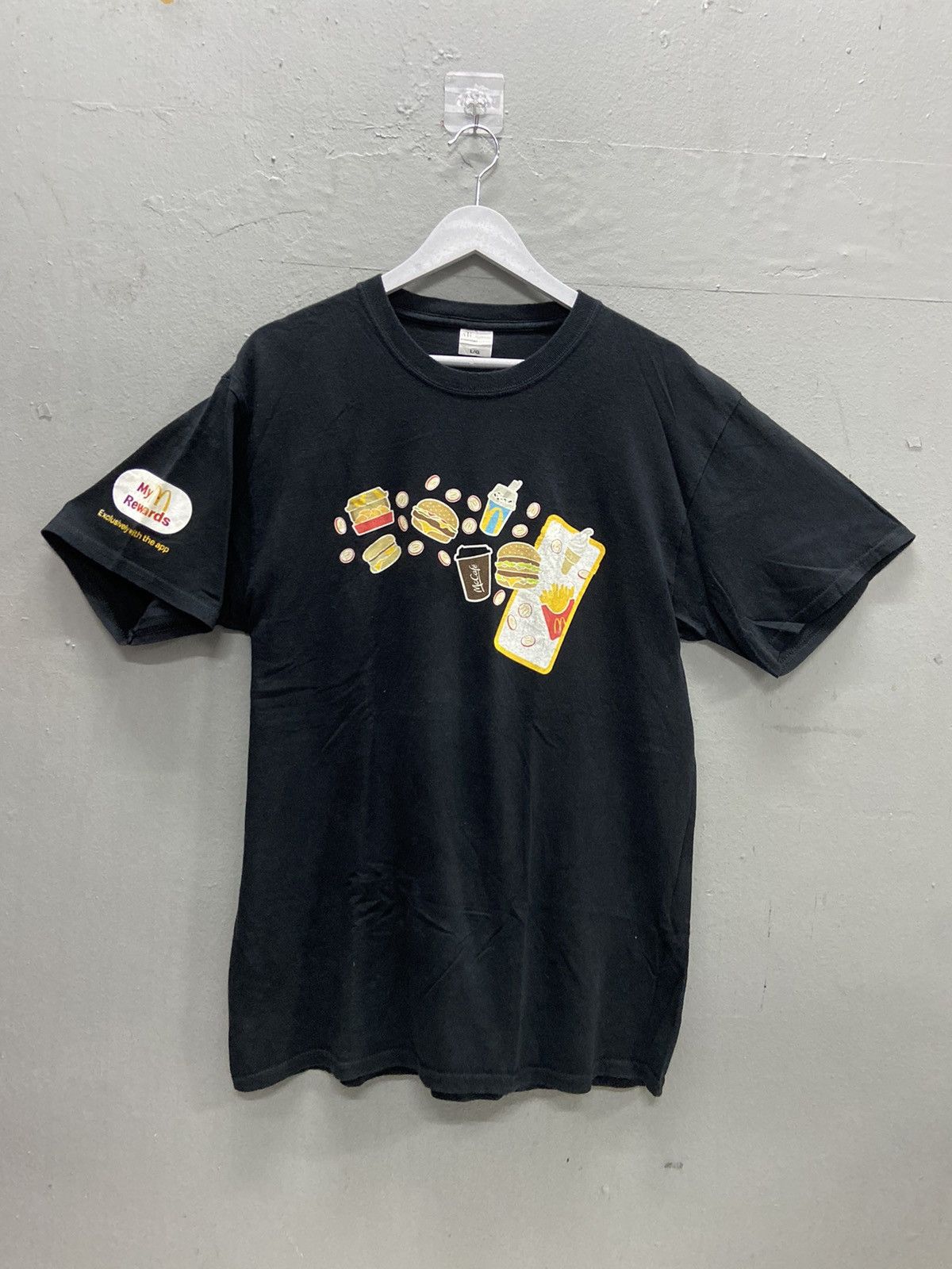 MCDONALD MC CAFE MY REWARD SHORT SLEEVE TEE SHIRT