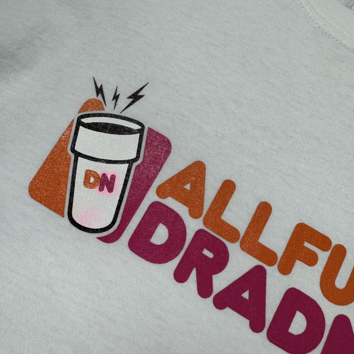 Vintage Vintage ‘All Fucking Dradnuts’ Ripoff Dunkin Donuts T-shirt Size US M / EU 48-50 / 2 - 7 Thumbnail