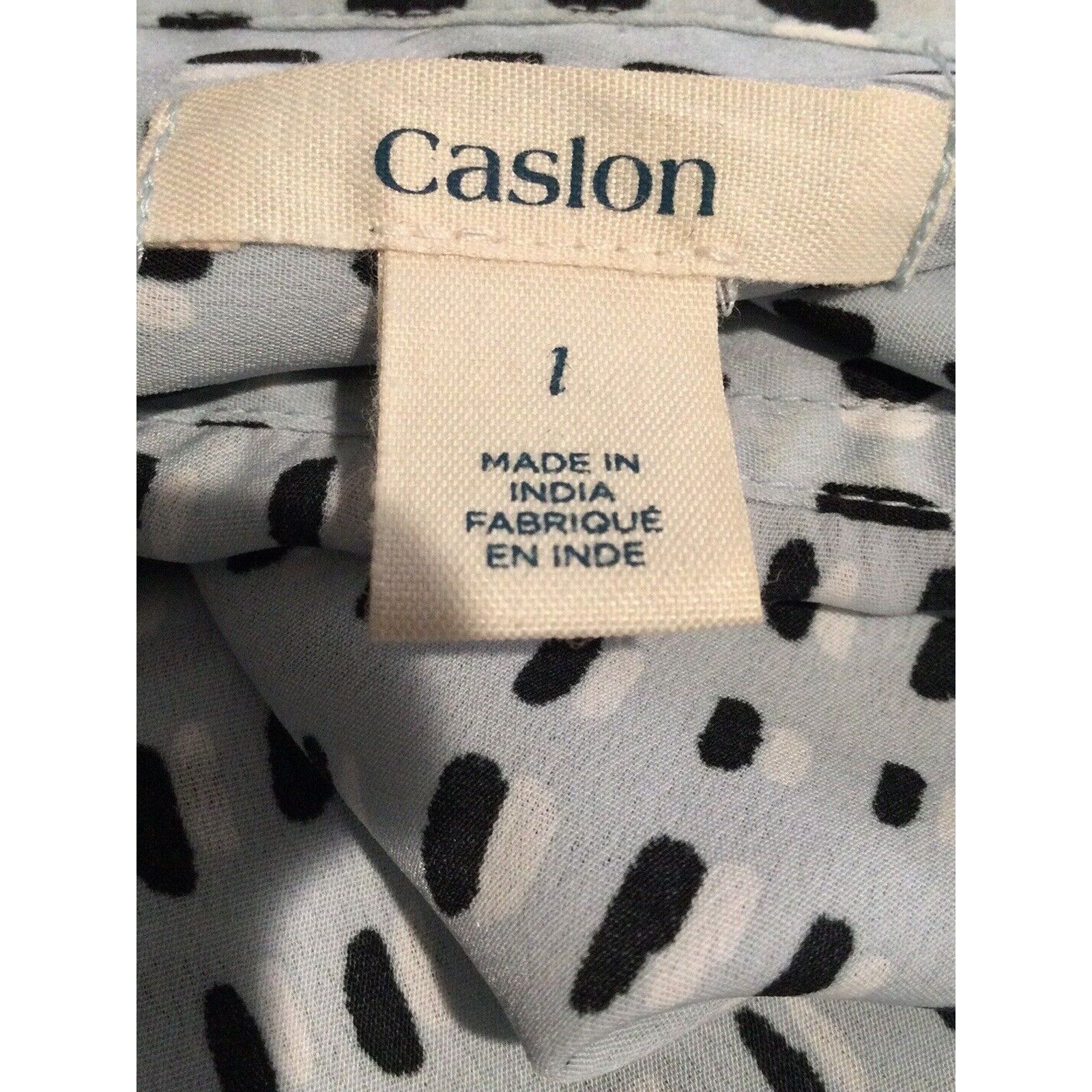 Other Caslon Long Sleeve 3/4 Button Front Tunic Sz 1/1X/14W/16W Size ONE SIZE - 11 Thumbnail