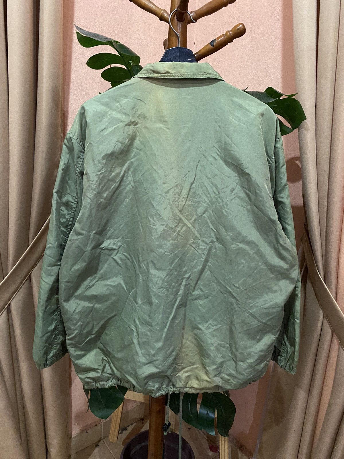 Bugle Boy Vintage 90s Bugle Boy Coach Jacket – Olive Green Lightweight Size US M / EU 48-50 / 2 - 5 Thumbnail