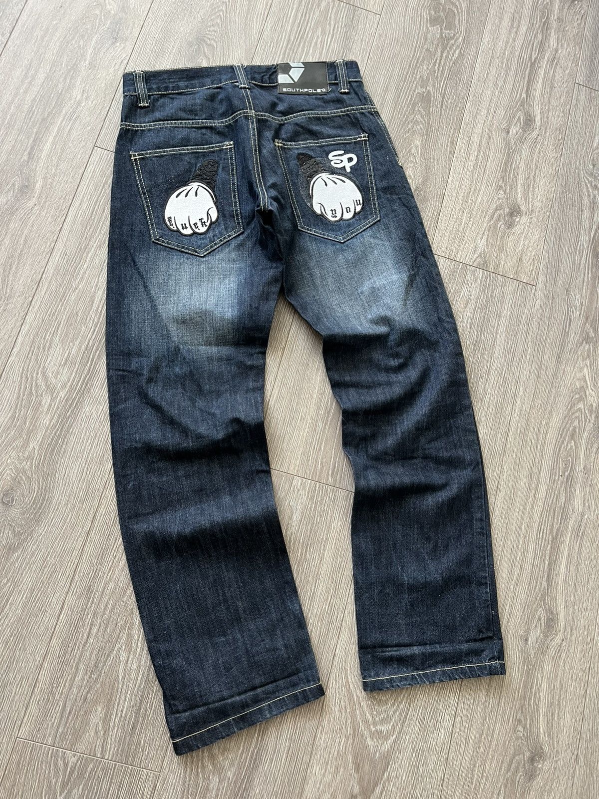 Southpole Vintage Southpole Jeans Baggy Denim Pants Size US 30 / EU 46 - 7 Thumbnail