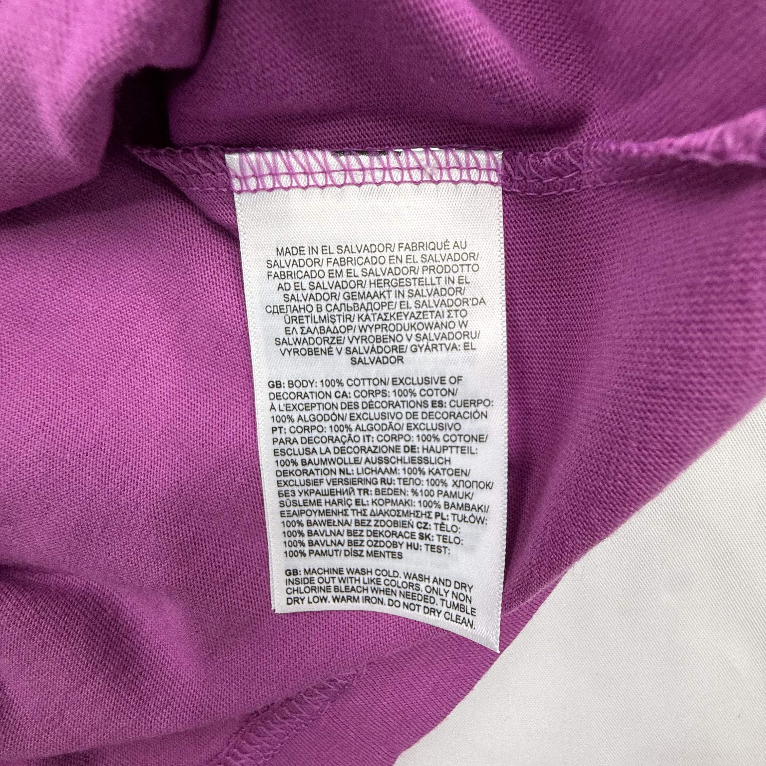 The North Face The North Face Mens Purple Short Sleeve Cotton Logo T-Shirt Size US XL / EU 56 / 4 - 5 Thumbnail