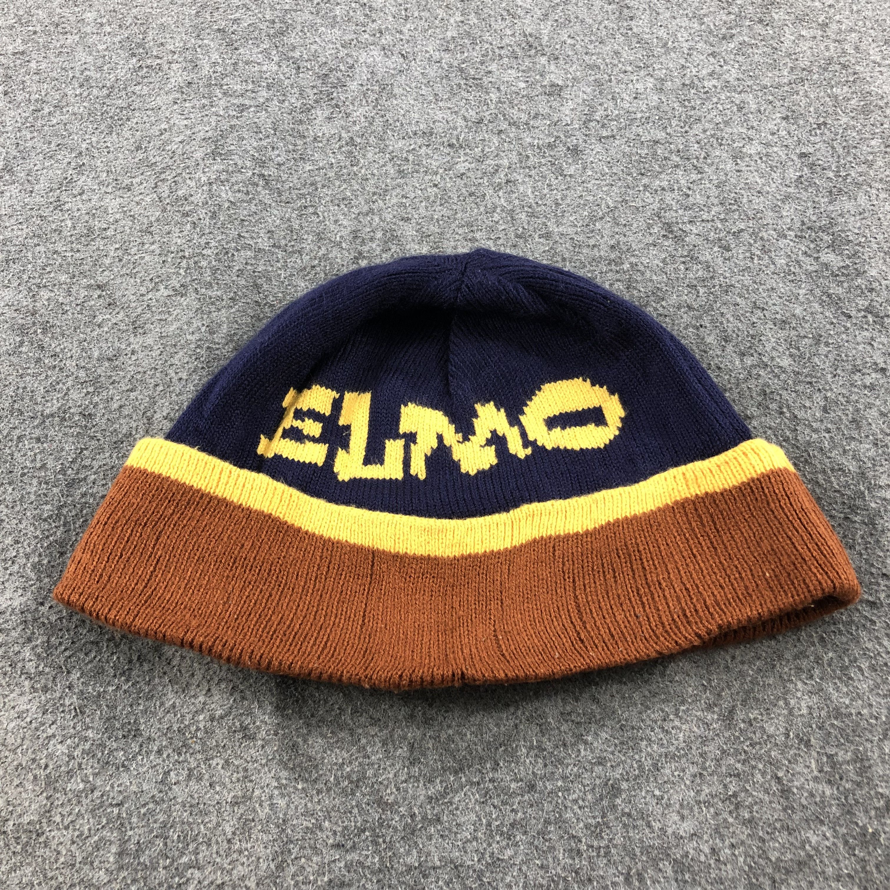 Vintage Elmo Slouchy Beanie Snowcap Snow Hat Winter Hat B380 Size ONE SIZE - 4 Thumbnail