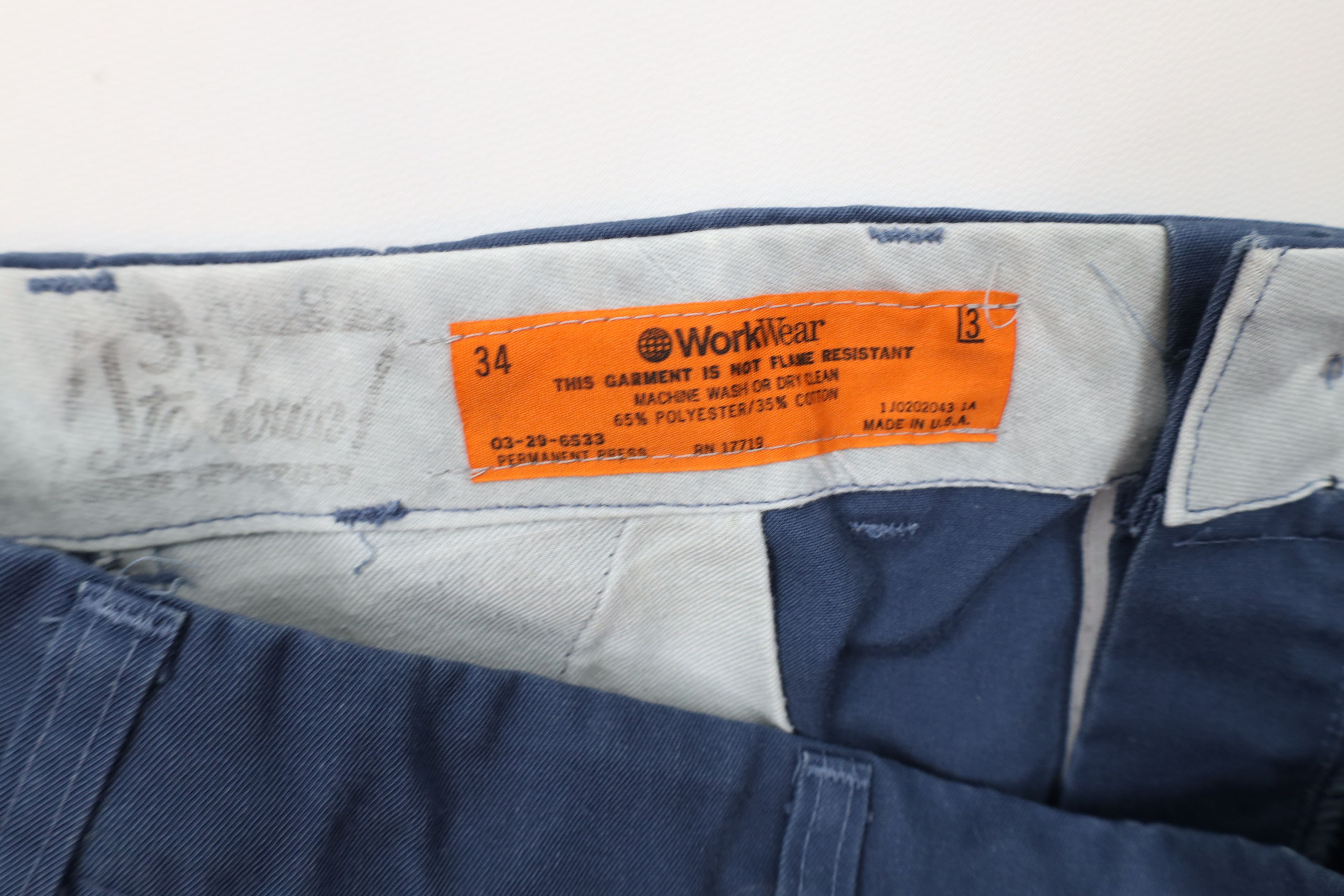 Vintage Vintage 70s Streetwear Workwear Mechanic Wide Leg Pants USA Size US 34 / EU 50 - 9 Thumbnail
