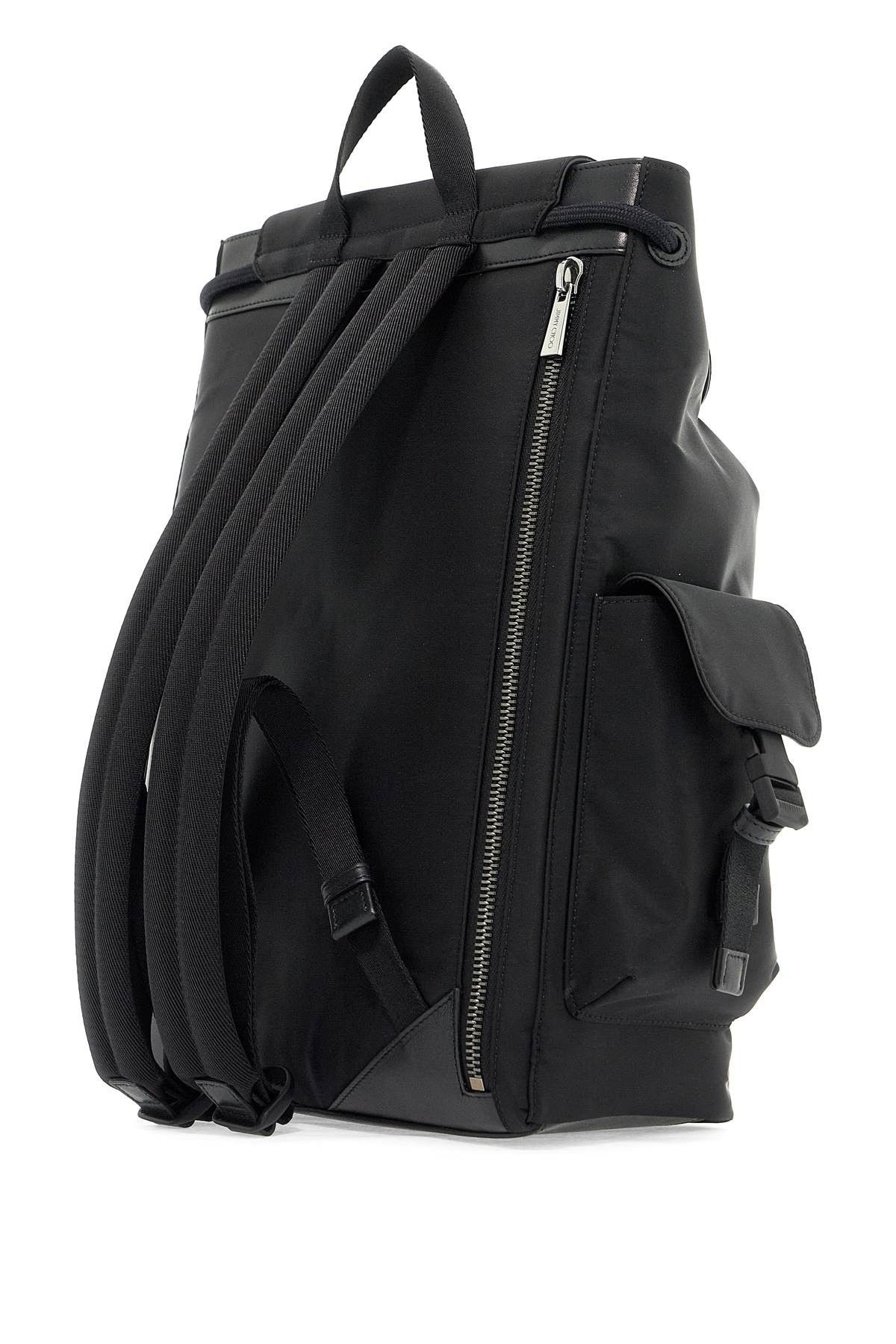 Jimmy Choo o1s22i1n1024 Size: OS / Nylon Filmore Backpack in Black Size ONE SIZE - 2 Thumbnail