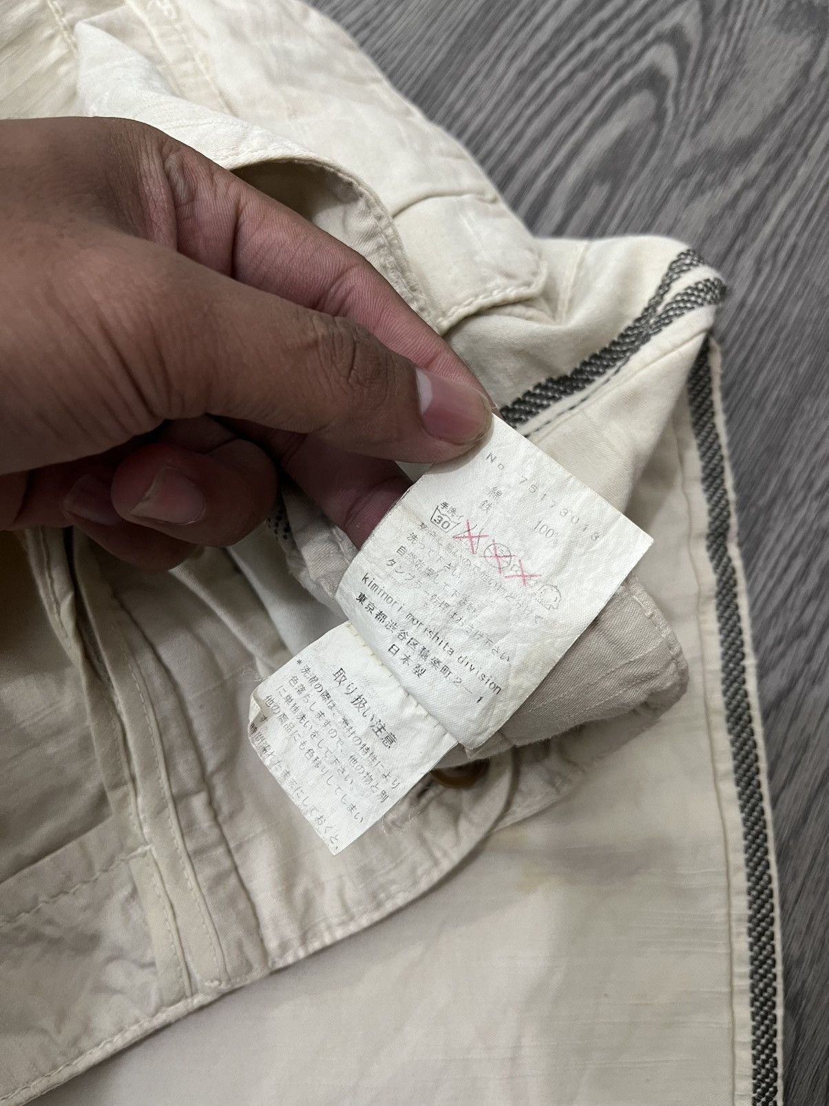 Japanese Brand 🇯🇵Vtg Kiminori morishita Pants🇯🇵 Size US 32 / EU 48 - 8 Thumbnail