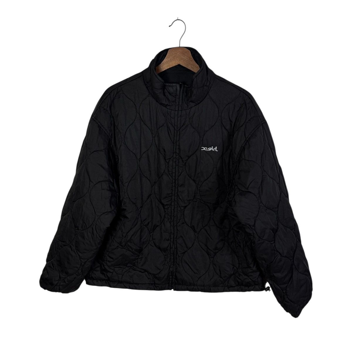 Hysteric Glamour X Girl Reversible Embrodery Puffer Jacket Size US L / EU 52-54 / 3 - 3 Thumbnail