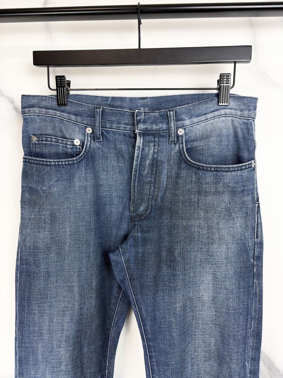 Dior Dior Homme Blue Indigo Wash Denim Jeans KVA Size US 29 - 3 Thumbnail