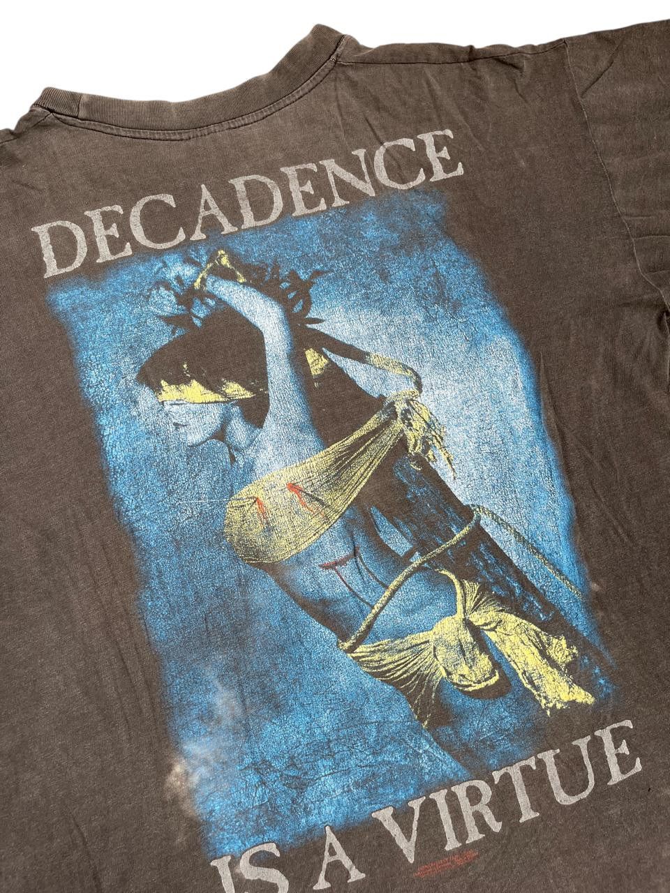 Band Tees Vintage Cradle of filth Decadence is a virtue Kanye west Size US XL / EU 56 / 4 - 9 Thumbnail