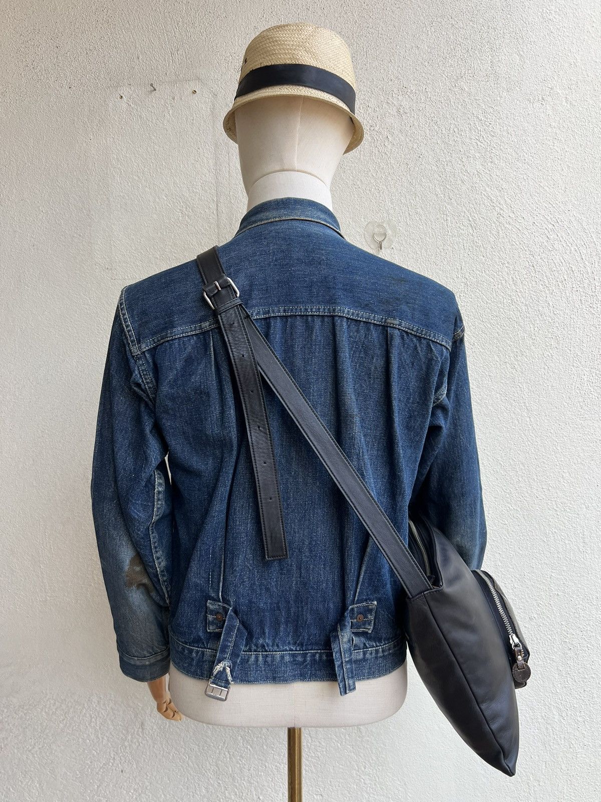 Leather Vintage Lily Japan Cargo Leather Bag Size ONE SIZE - 4 Thumbnail