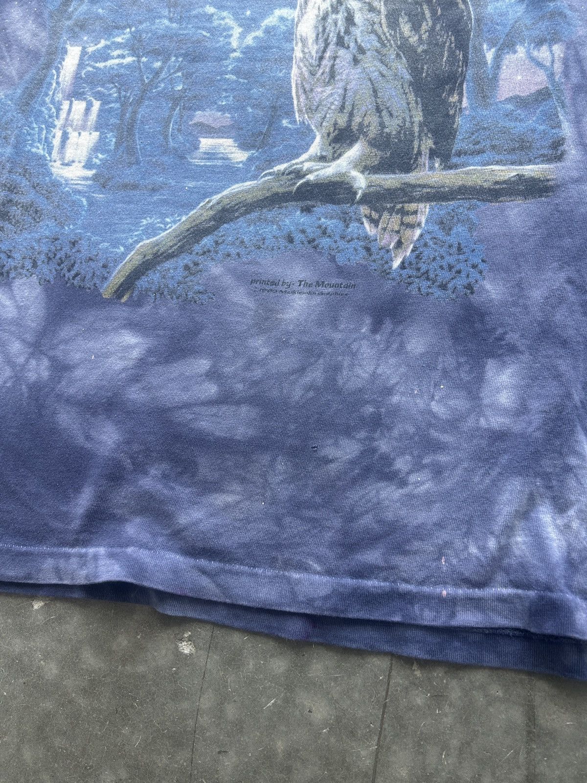 The Mountain × Vintage Vintage 90s The Mountain Tie Dye Graphic Tee Size US XXL / EU 58 / 5 - 5 Thumbnail