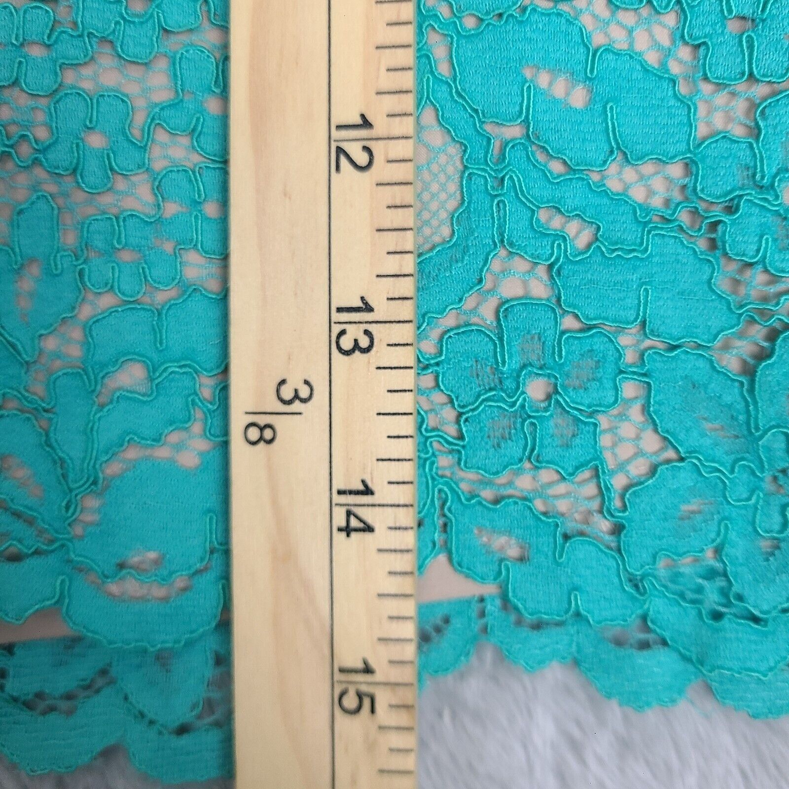 Guess Marciano by Guess High Waisted Teal lace short Size 4 Size 27" / US 4 / IT 40 - 10 Thumbnail