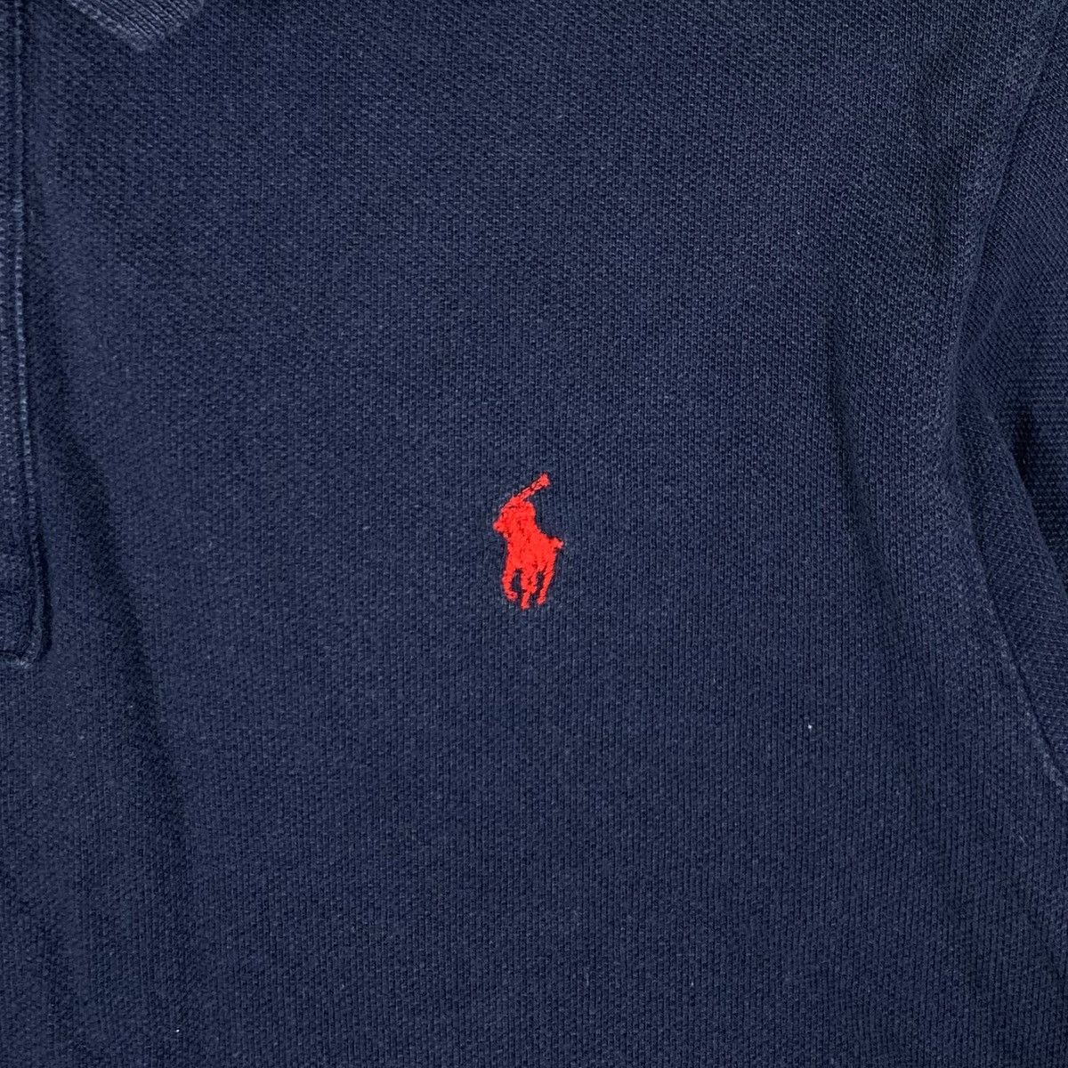 Polo Ralph Lauren Vintage 90’ POLO RALPH LAUREN Natural Indigo Dye Tee Shirt Size M / US 6-8 / IT 42-44 - 3 Thumbnail