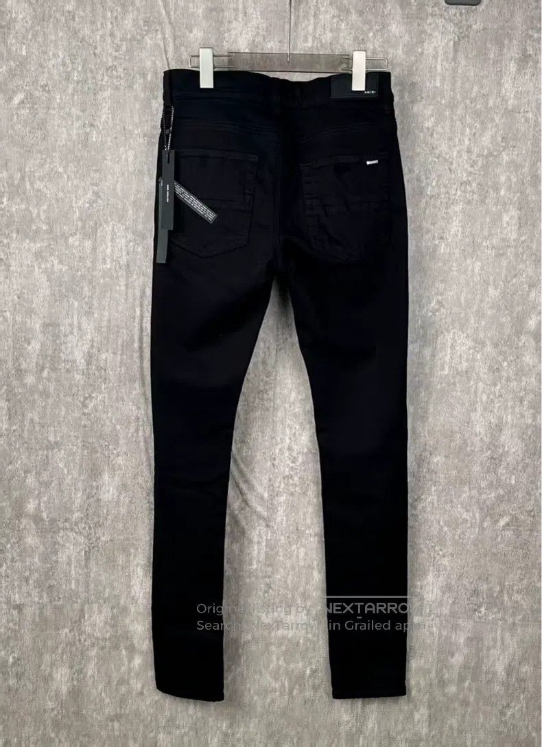 Amiri Amiri Size 30 Black trousers Size US 30 / EU 46 - 2 Thumbnail