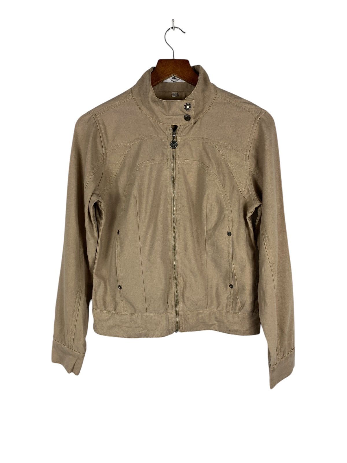 Christian Dior Monsieur × Vintage Vintage Christian Dior Women Zipper Jacket Size L / US 10 / IT 46 - 1 Thumbnail