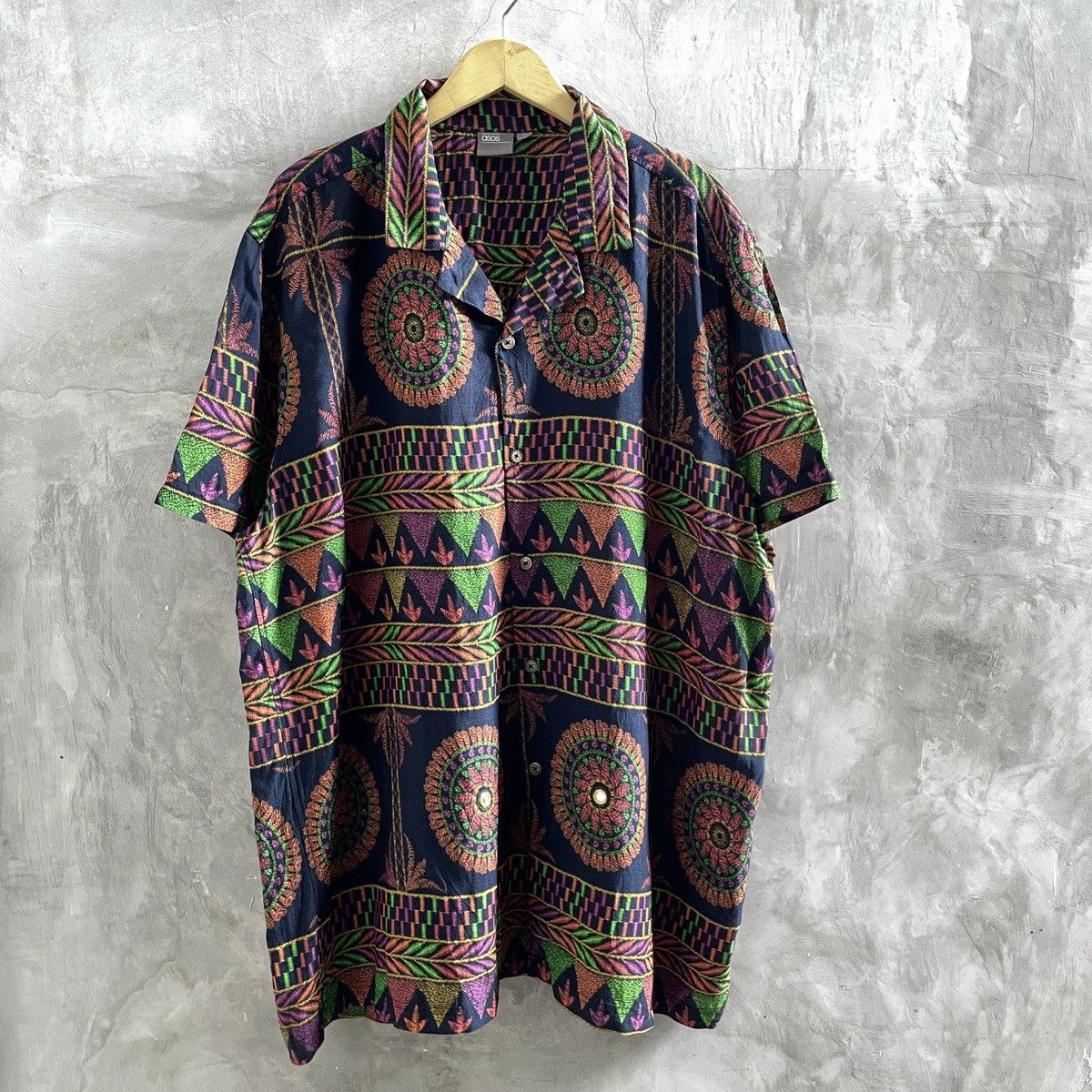 Asos 🔥Asos Vintage Pattern shirt Size US XXL / EU 58 / 5 - 1 Thumbnail