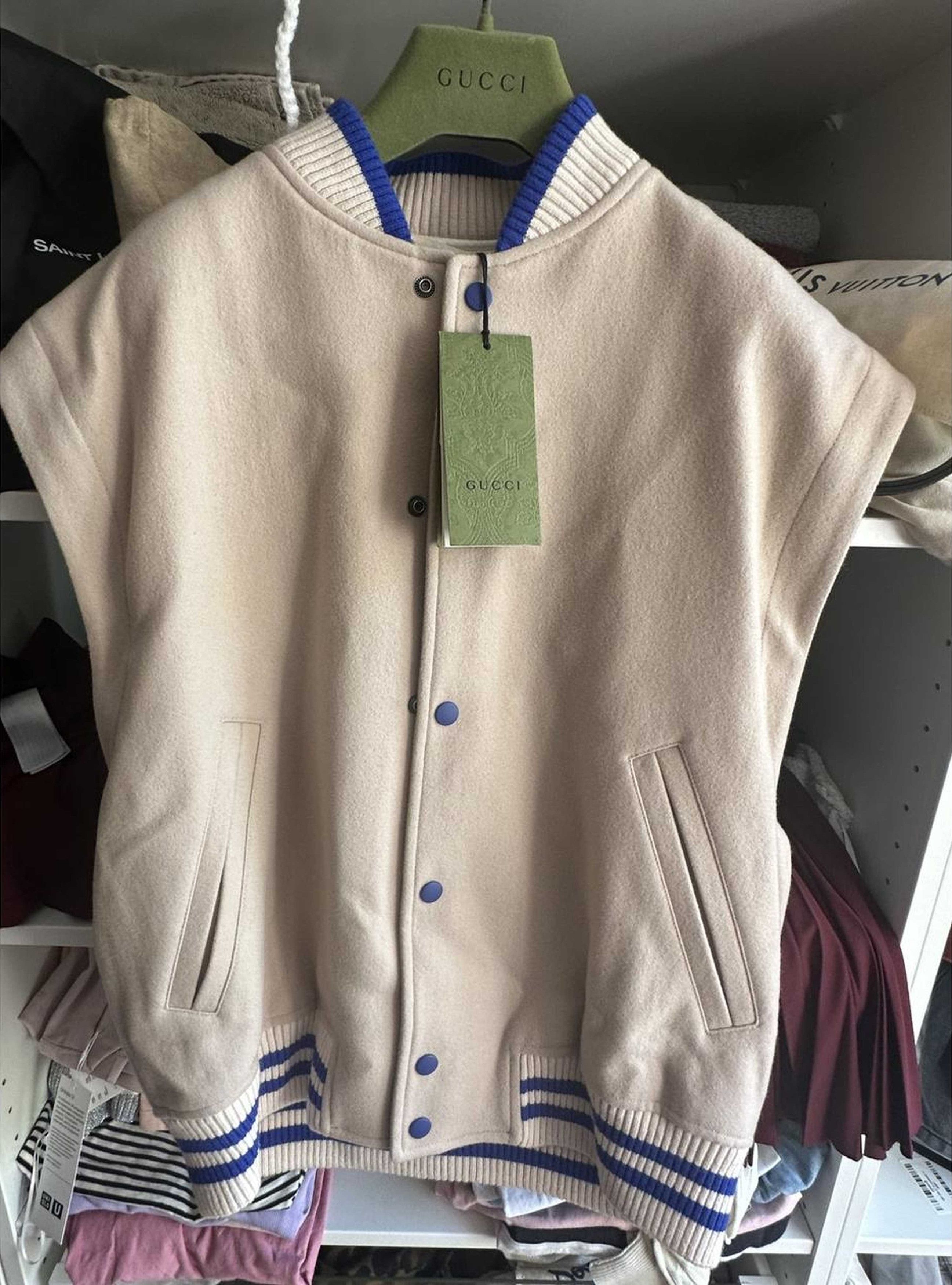 Gucci Cucci wool bomber M Beige Size US M / EU 48-50 / 2 - 3 Thumbnail