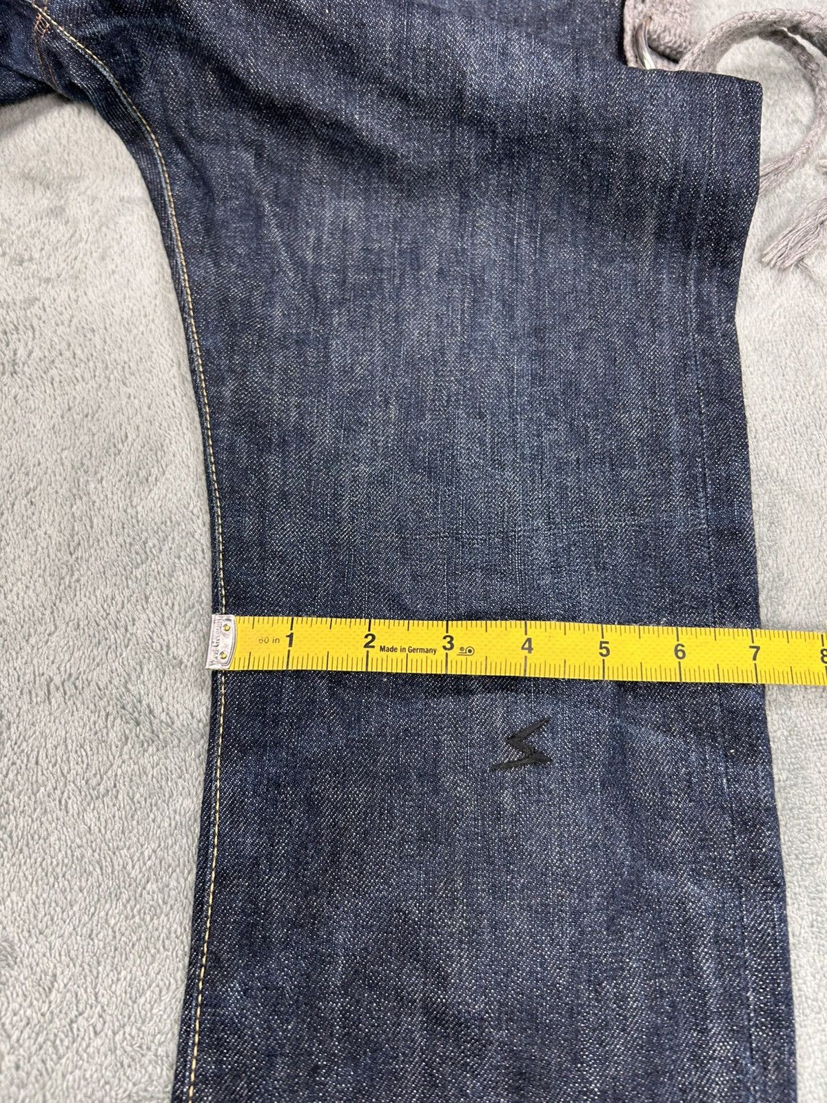 Undercover Undercover SS08 Summer Madnes”Lightning Bolt Fringe Jeans142 Size US 26 / EU 42 - 12 Thumbnail