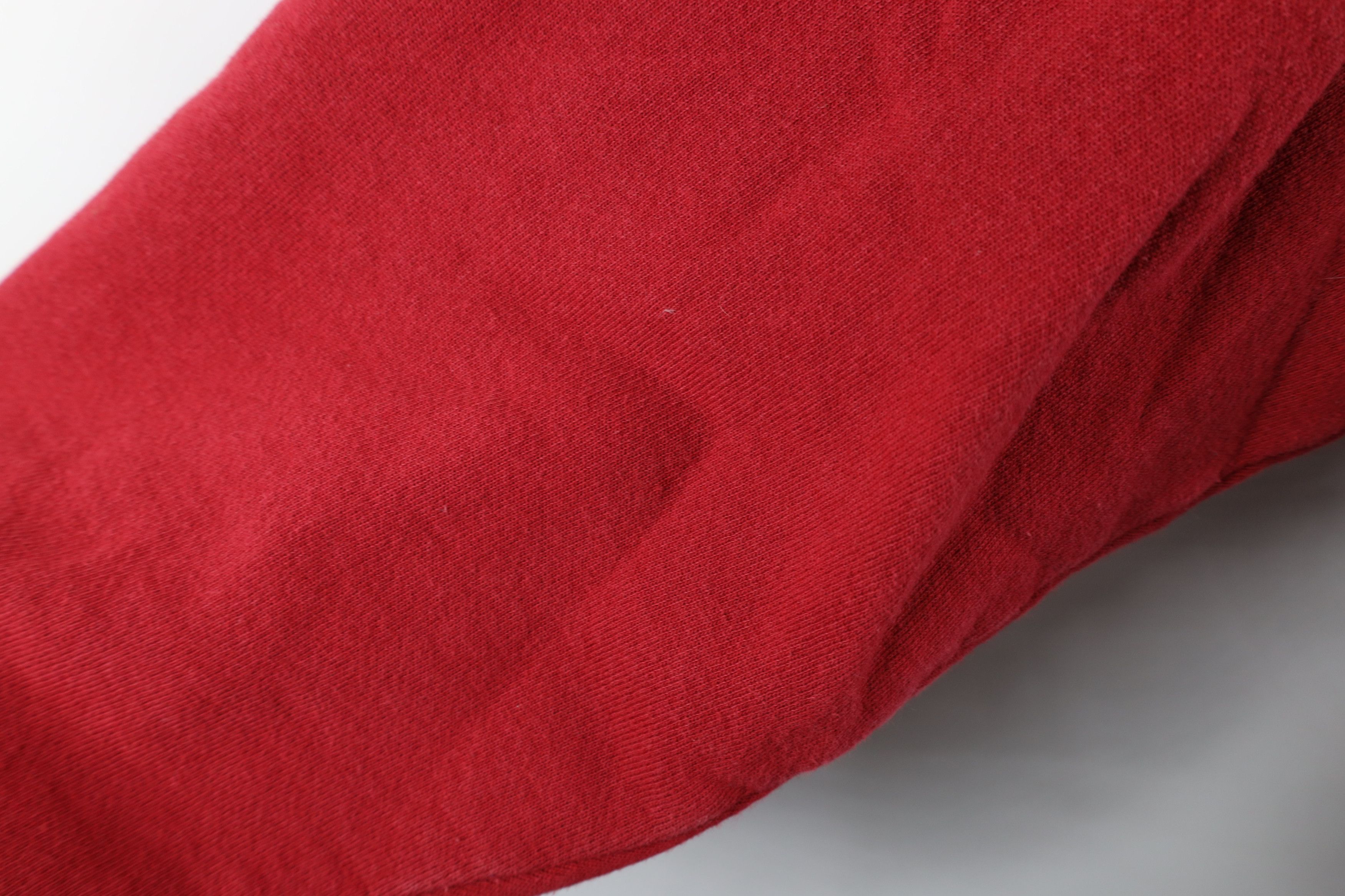 Fossil × Vintage Vintage 90s Fossil Watch Spell Crewneck Sweatshirt Red USA Size US M / EU 48-50 / 2 - 8 Thumbnail
