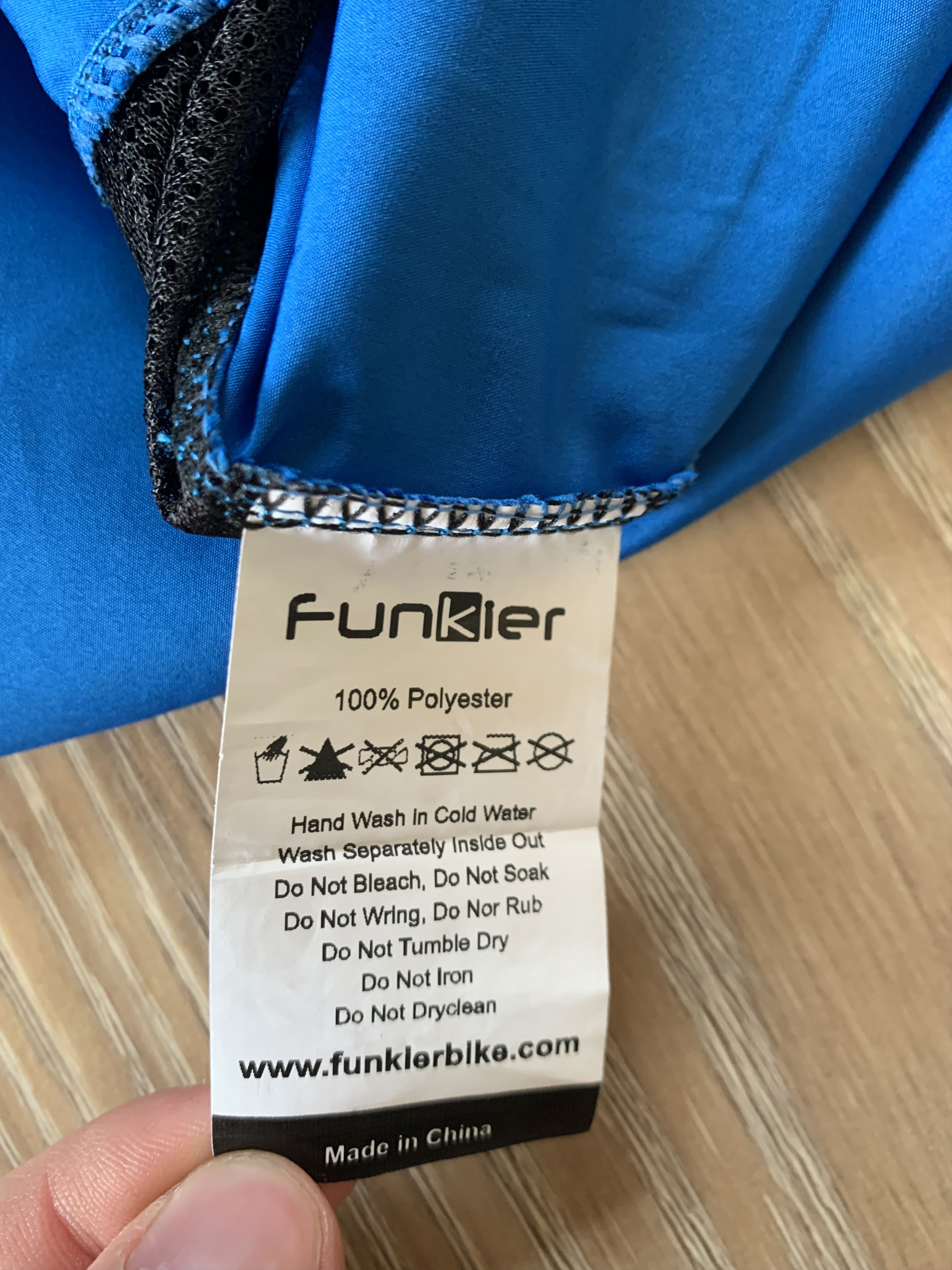 Other Funkier Bike Blue Cycling Windbreaker Gilet Size US XXL / EU 58 / 5 - 10 Thumbnail