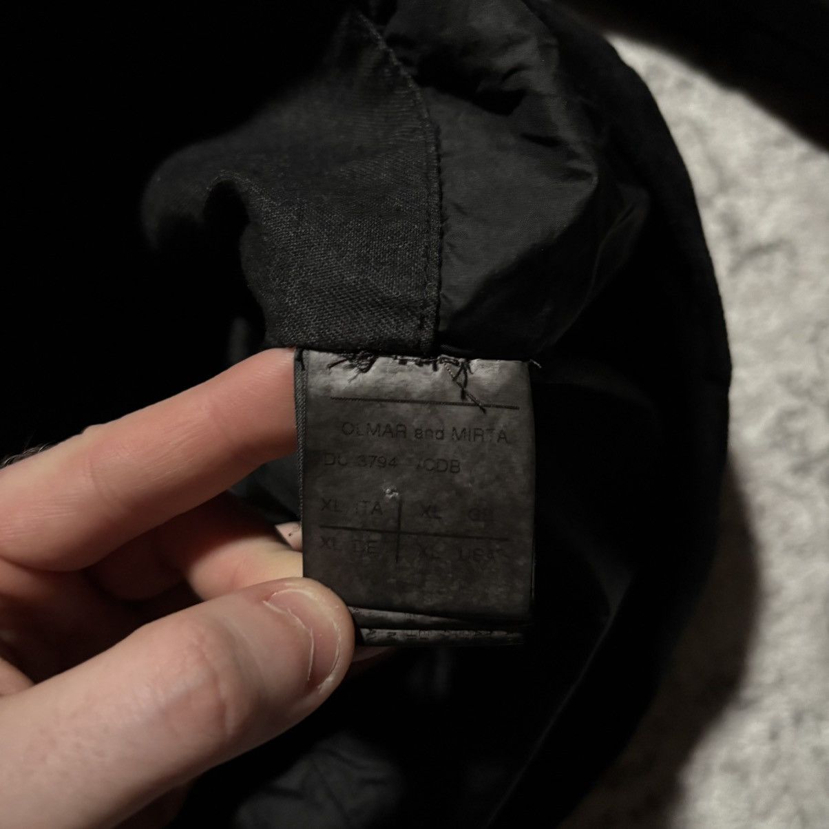 Rick Owens Drkshdw Rick Owens DRKSHDW Velvet Trucker Jacket Black | Size XL Size US XL / EU 56 / 4 - 8 Thumbnail