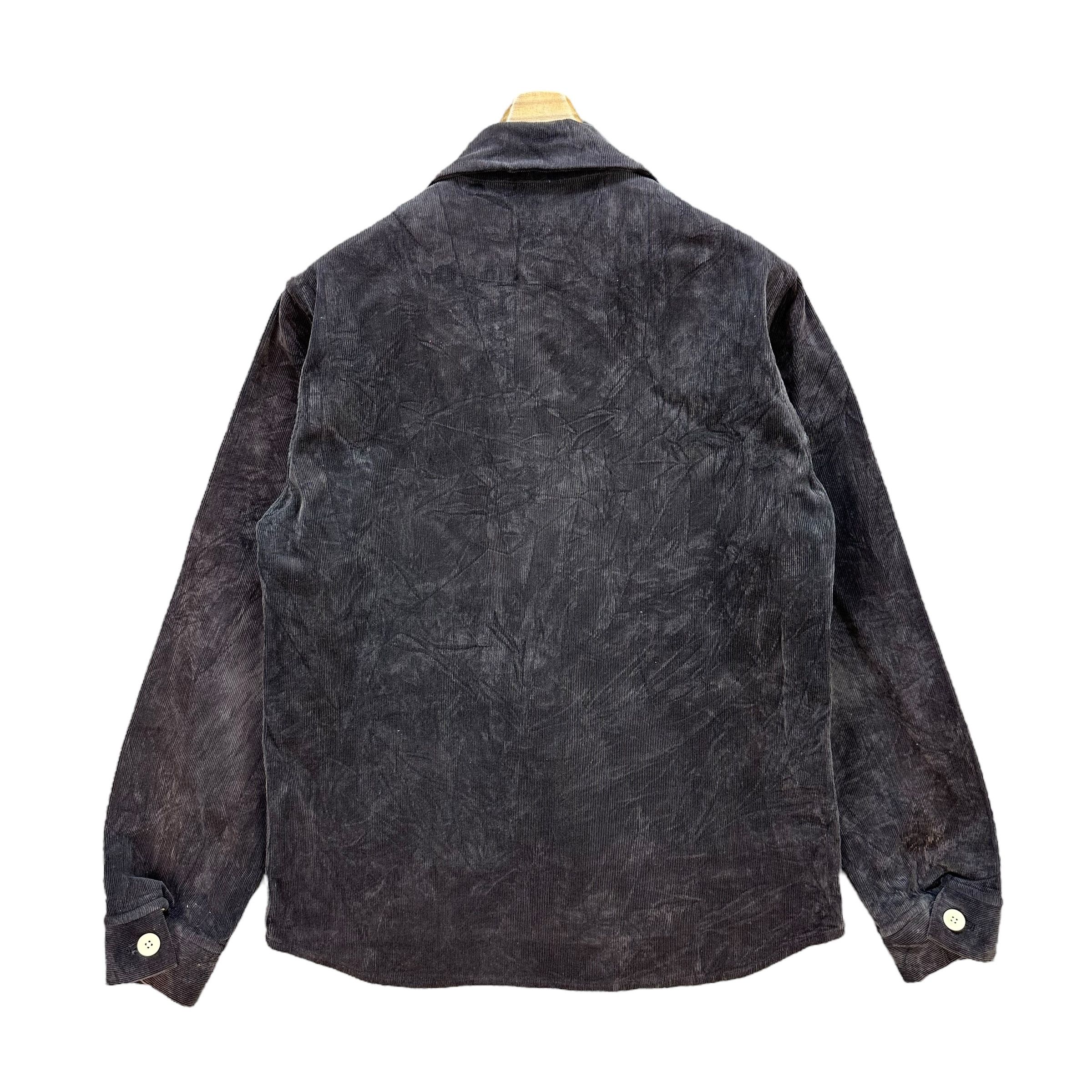 Japan Rags CREASE Made in Japan Corduroy Pullover Jacket #A42-0968 Size US M / EU 48-50 / 2 - 9 Thumbnail