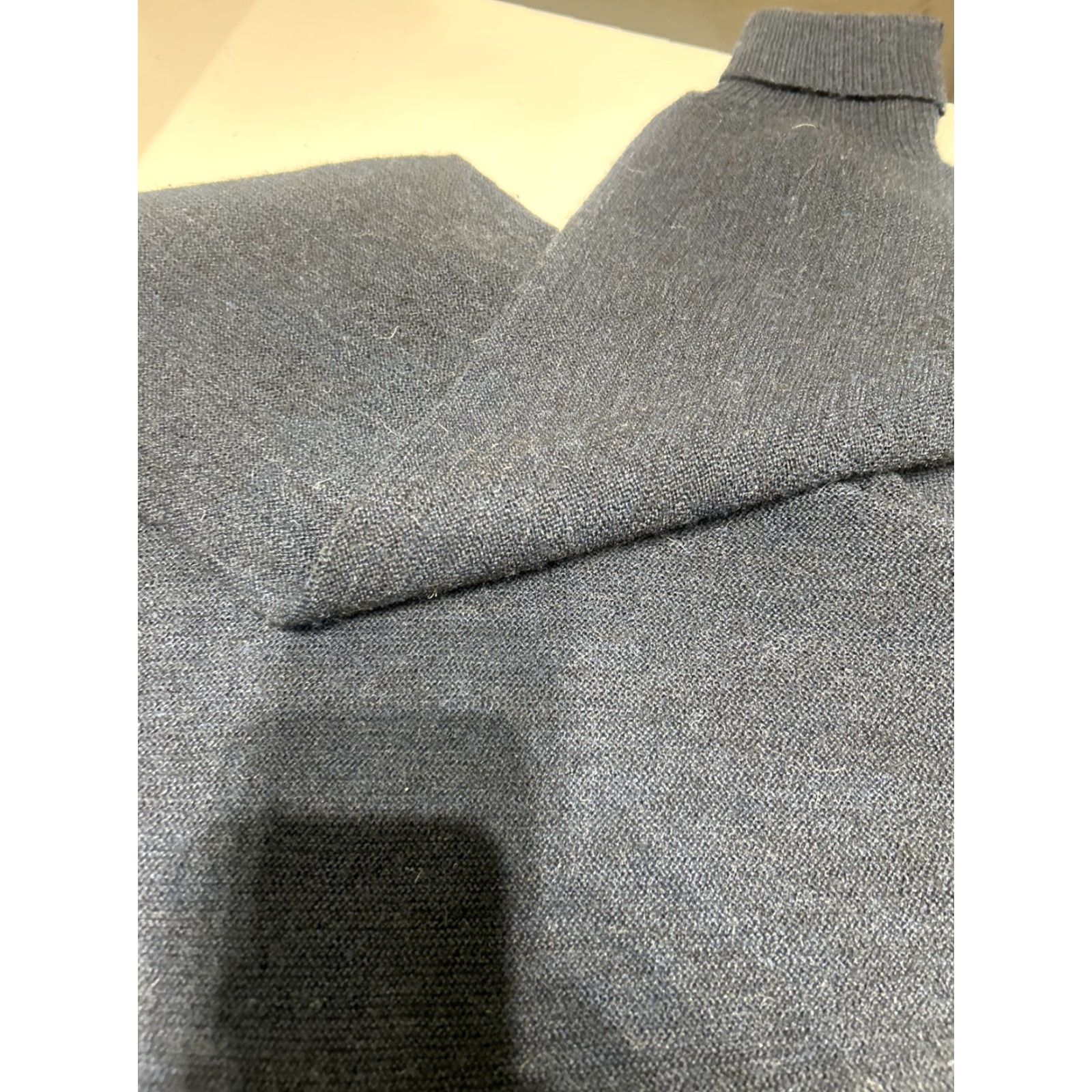 Vintage VINTAGE Pebble Beach Cardigan Sweater Men's XL Blue Knit Cable-V-Neck Long Sleeve Heavyweight Classic Button Crewneck Casual Workwear Fall Winter Size US XL / EU 56 / 4 - 5 Thumbnail