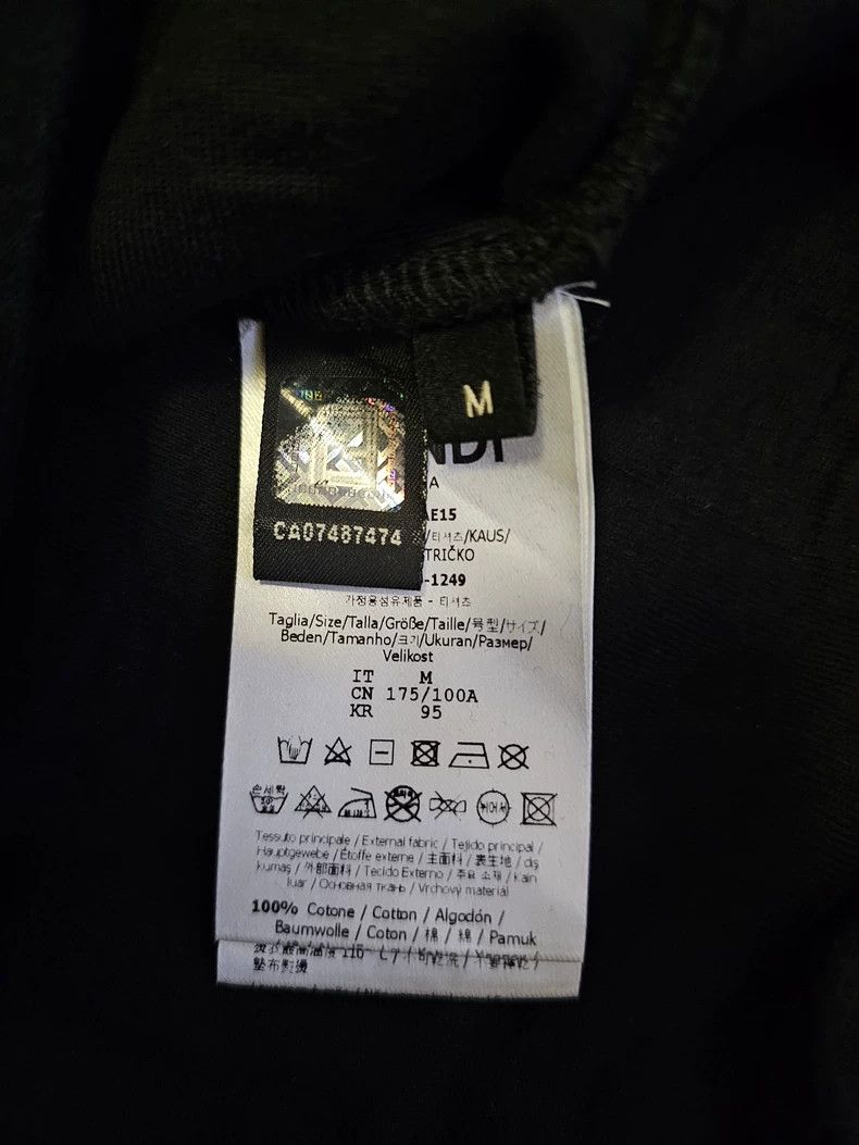 Fendi FENDI Plated T-shirt, short sleeves Size US M / EU 48-50 / 2 - 5 Thumbnail