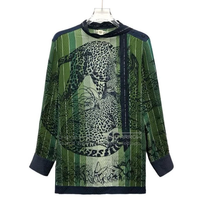 トップス HERMES by Gaultier turtle neck knit Hermes × Jean Paul Gaultier Hermes By Gaultier Leather Turtle Neck