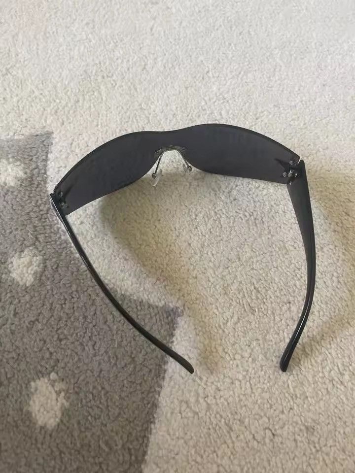 Japanese Brand Y2K Cyberpunk Star Shield Sunglasses - Rimless Size ONE SIZE - 6 Thumbnail