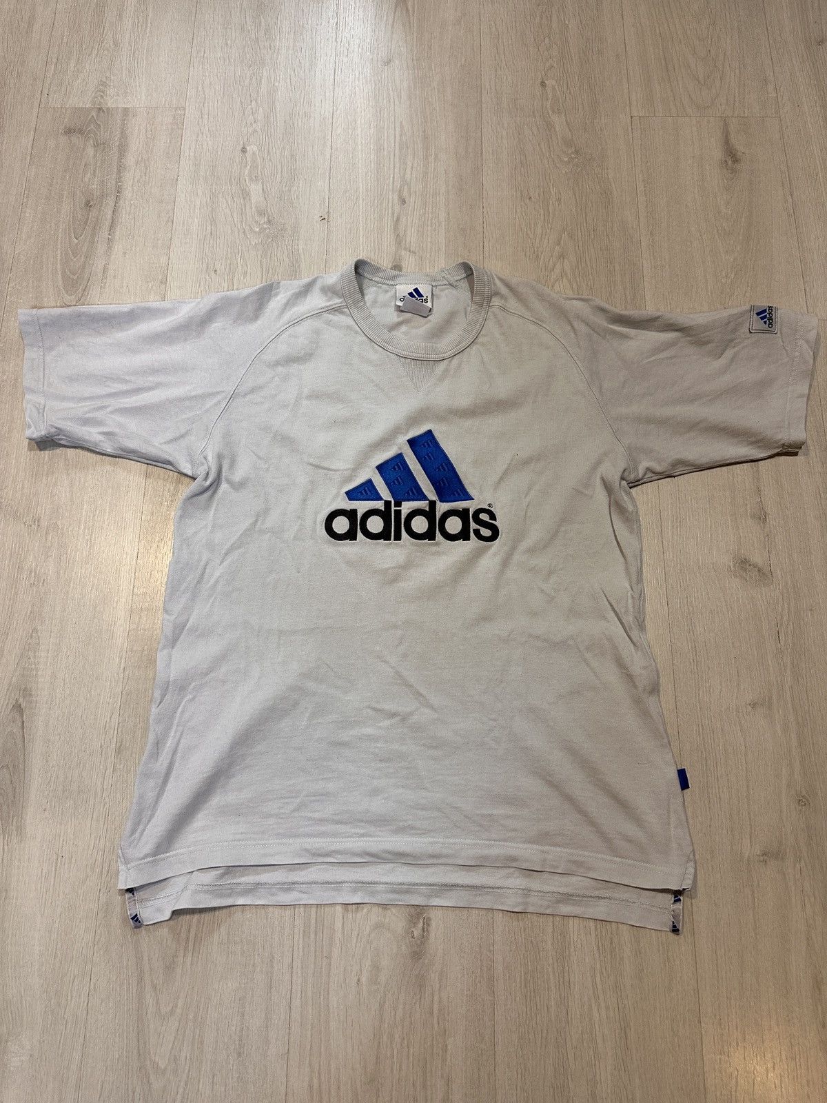 Adidas Adidas Vintage 80s T-Shirt Size US L / EU 52-54 / 3 - 2 Thumbnail
