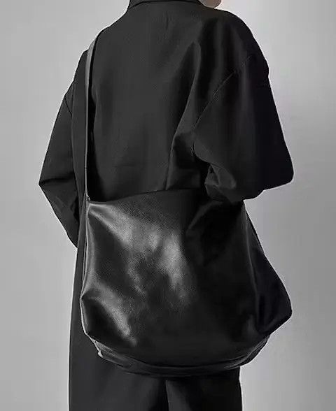 Japanese Brand Fashion y2k pu leather shoulder messenger bag vintage Size ONE SIZE - 2 Thumbnail