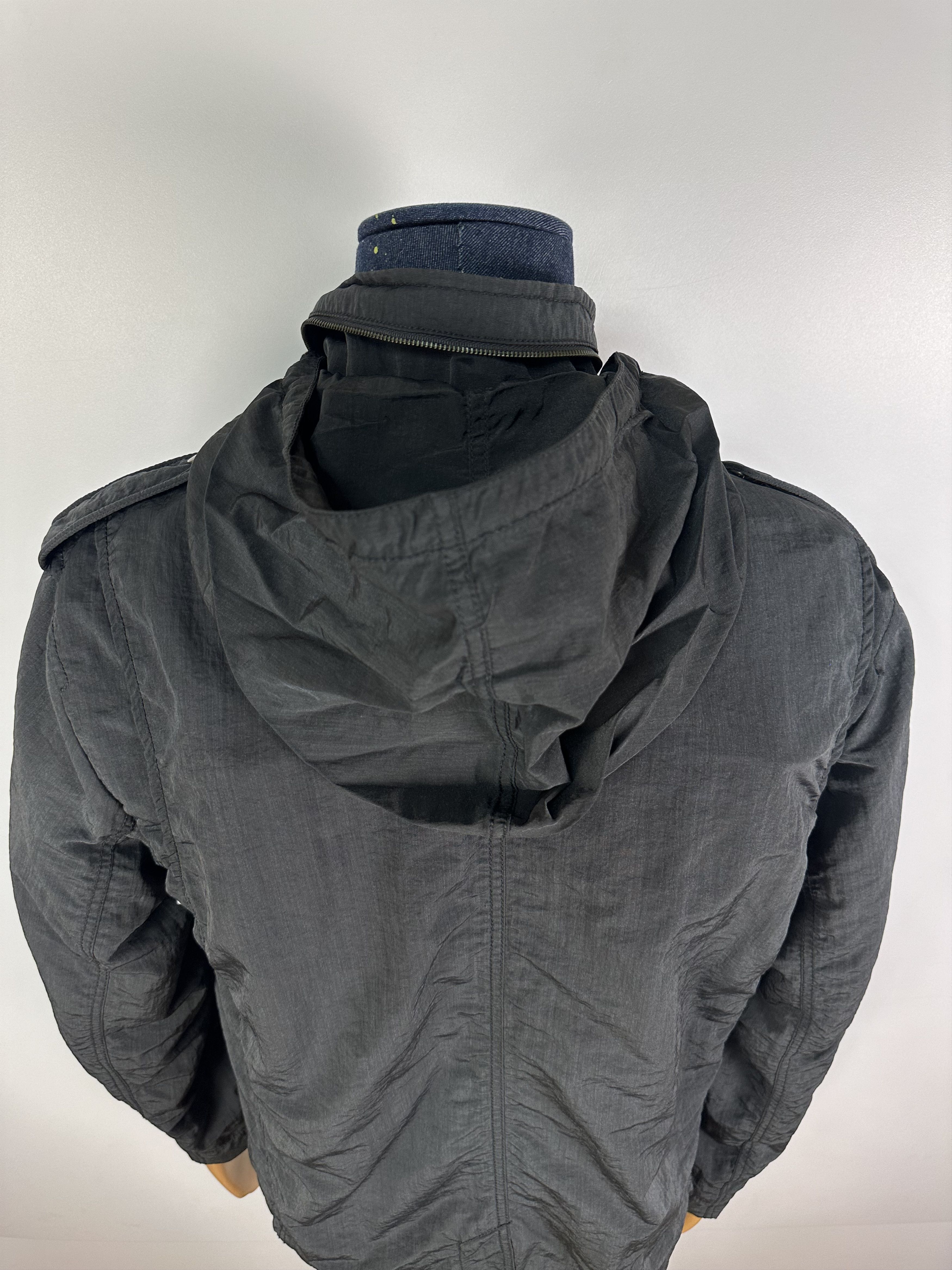 Giorgio Armani Armani Jeans Jacket Shimmer Multi Pocket Mens Biker Gray XL Size US XL / EU 56 / 4 - 7 Thumbnail
