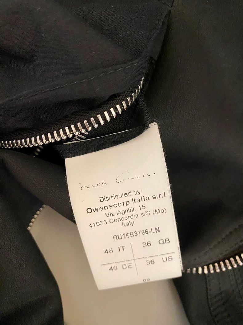 Rick Owens Rick Owens Inclined zipper hooded leather coat-2505 Size US S / EU 44-46 / 1 - 5 Thumbnail
