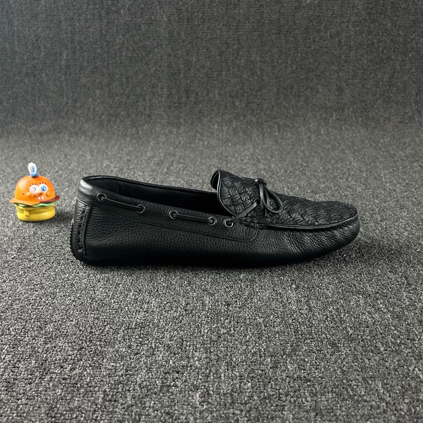 Bottega Veneta Bottega Veneta Black Woven Loafer EUR 41.5 Size US 8.5 / EU 41-42 - 3 Thumbnail