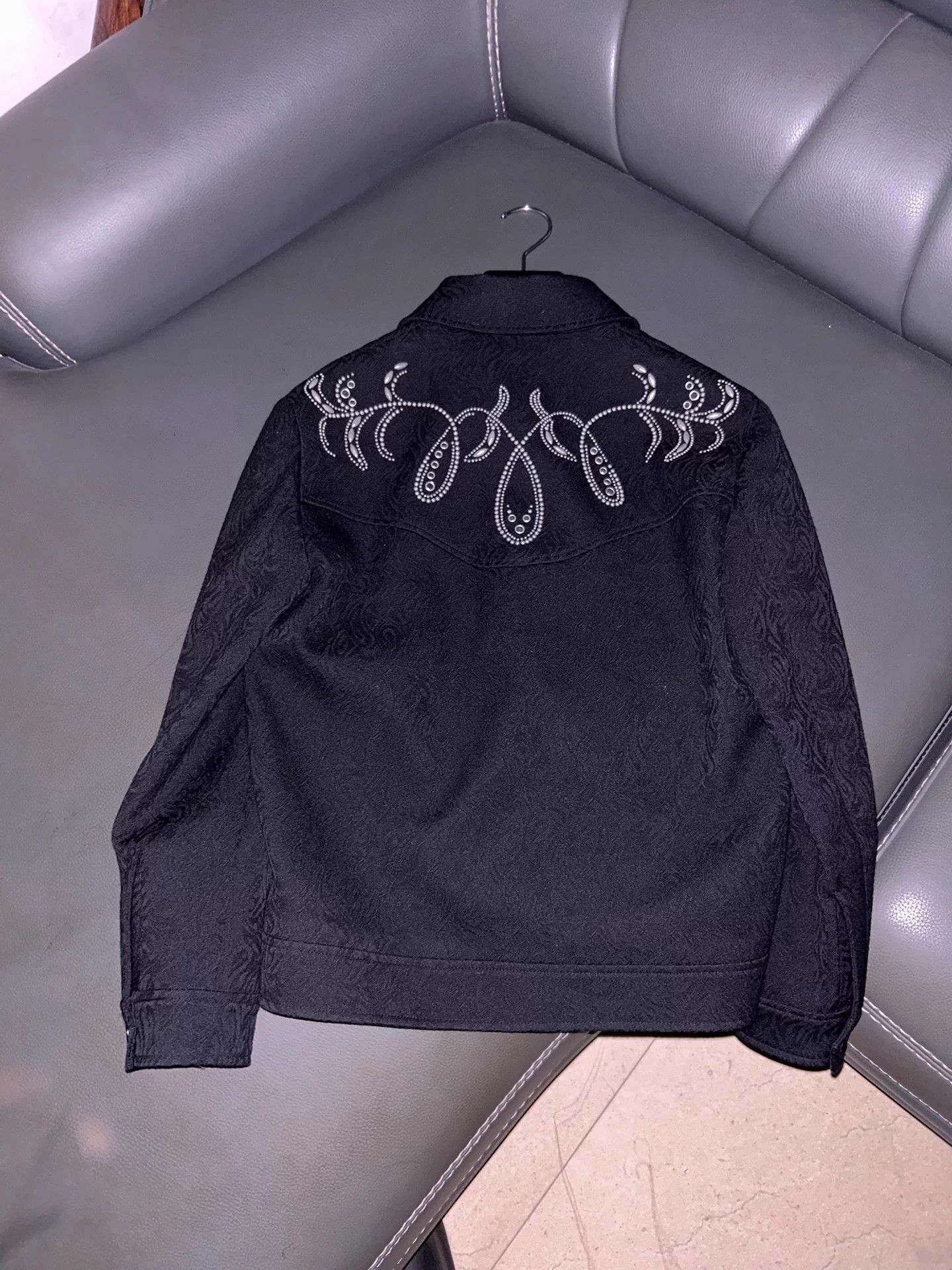 Saint Laurent Paris SLP 2019SS Beaded Tree of Life Wool Jacket 44 Size US S / EU 44-46 / 1 - 2 Thumbnail