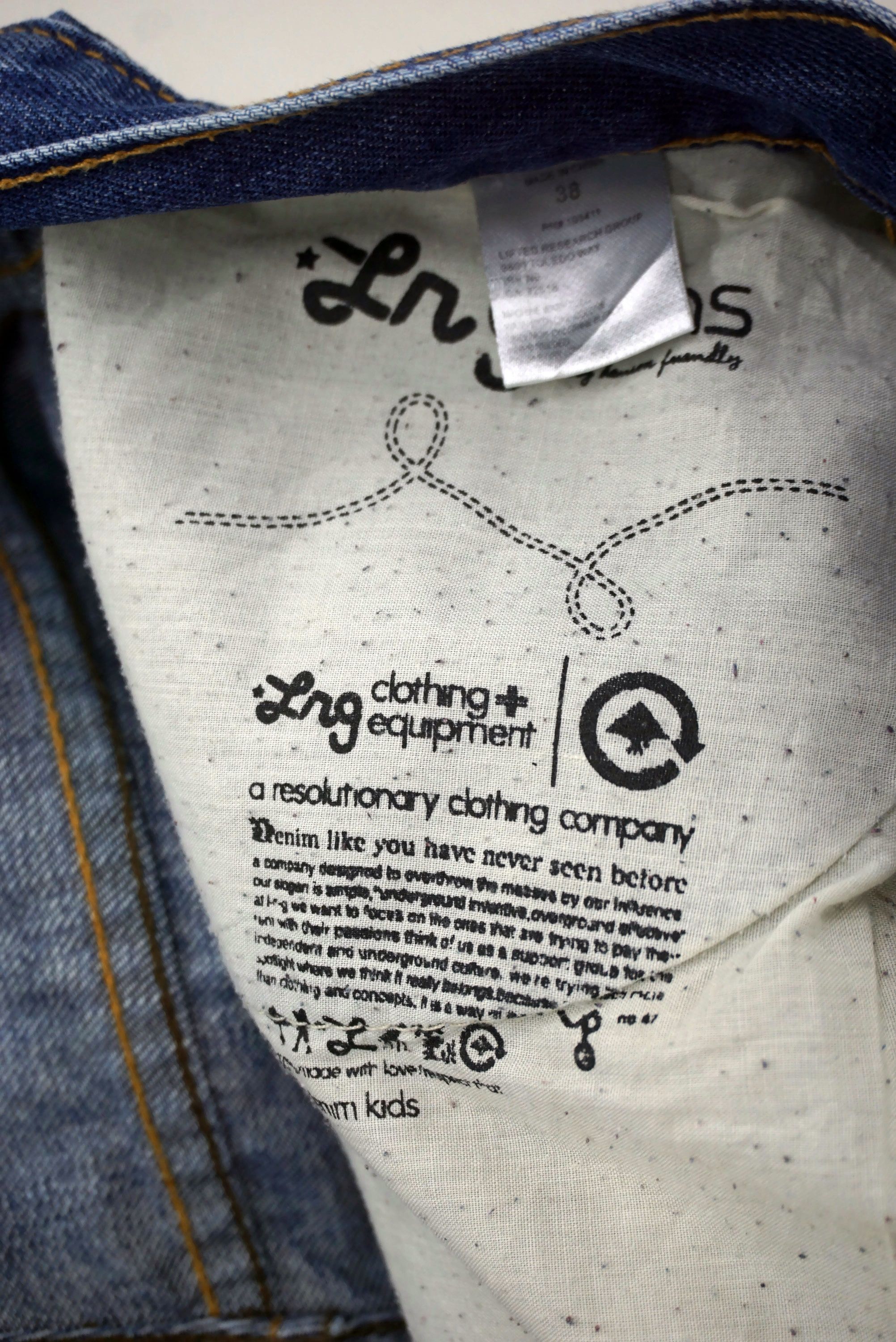 LRG LRG Jeans Size W38xL34 Baggy Hip Hop Skateboards Loose Size US 38 / EU 54 - 12 Thumbnail