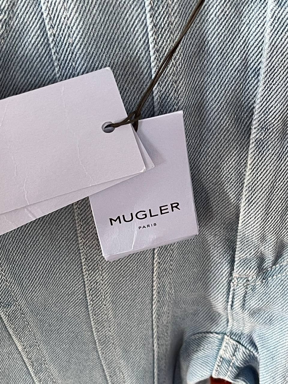 Mugler Mugler Spiral Denim Pants Size 26" / US 2 / IT 38 - 8 Thumbnail
