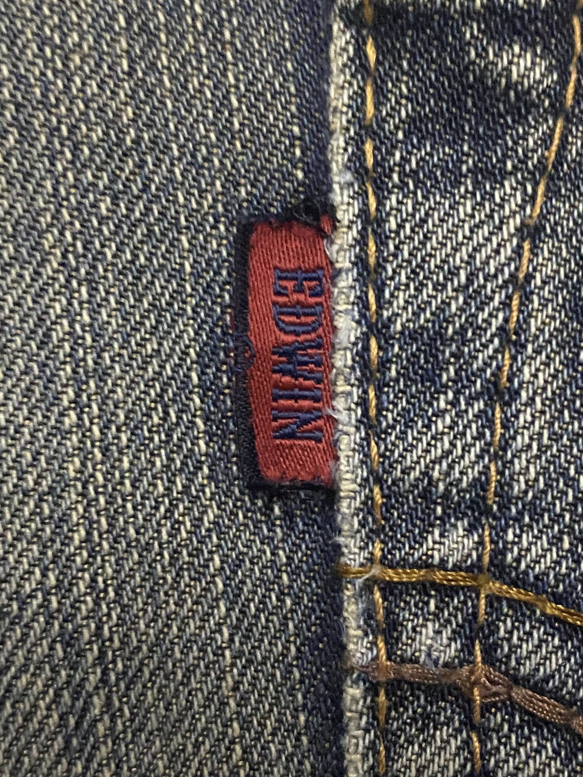 Edwin Vintage Japanese Brand Edwin 503 Faded Distressed Jeans Size US 31 - 9 Thumbnail